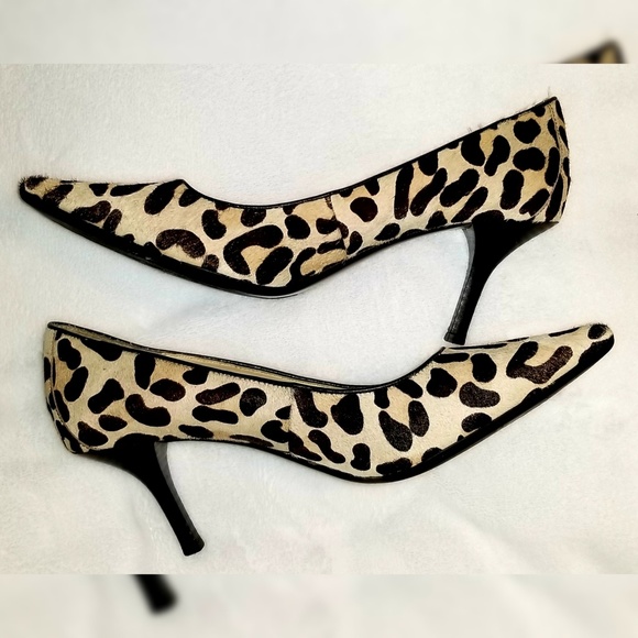 Calvin Klein Shoes - Calvin Klein Dolly Leopard Pump Women Size 8.5